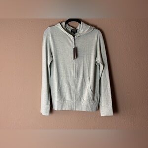 MONROW HOODIE MEDIUM AQUAMARINE BLUE GREEN